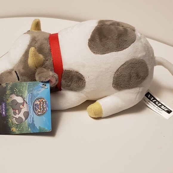 New Harvest Moon Sleepytime Cow Plush Exclusive Video Game Promo 8” 2021 - Picture 5 of 16